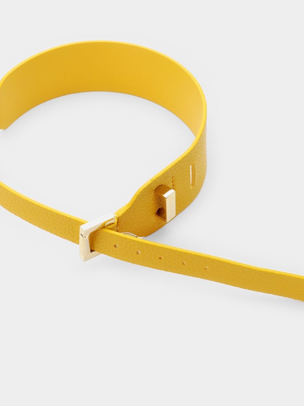 New Anthro Vibe Buckle Up Vegan Leather Wrap Cuff Bracelet in 5 Color Options - Picture 13 of 13